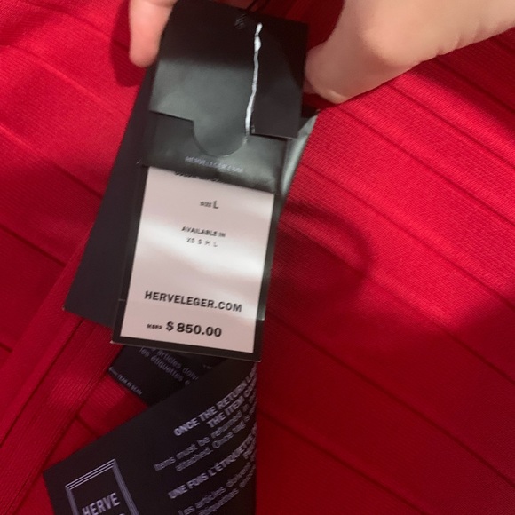 Herve Leger DARBY BANDAGE DRESS - Picture 5 of 6